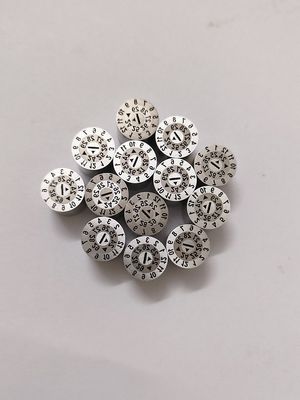 কাস্টমাইজড সাইজ ৩-টায়ার ডেট স্ট্যাম্প - SUS420 স্টেইনলেস স্টিল মোল্ড মার্কিং পিন