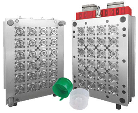 প্লাস্টিকের বোতল বন্ধ করার জন্য মাল্টি-গহ্বর ফ্লিপ টপ ক্যাপ ইনজেকশন ছাঁচ