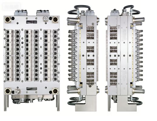 উচ্চ-গতির প্যাকেজিংয়ের জন্য ৭২ ক্যাভিটি পিইটি প্রিফর্ম মোল্ড