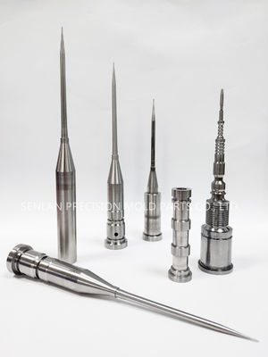 ±pm$0.005mm সহনশীলতা কোর পিন∙ H13 (SKD61) মেডিকেল ছাঁচনির্মাণের জন্য ইজেক্টর পিন