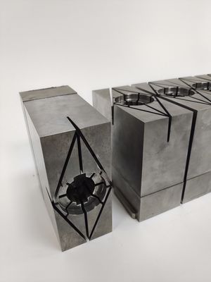 H13 (1.2344) যথার্থ ছাঁচ কোষ ইনজেকশন টুলিং জন্য কঠোর সন্নিবেশ