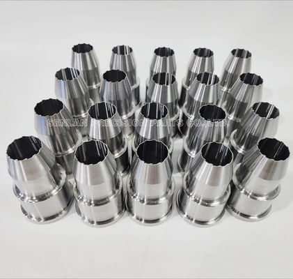 1.2344 চকচকে বোতল ক্যাপের জন্য নির্ভুল উপাদান ছাঁচ বুশিং 28 থ্রেড