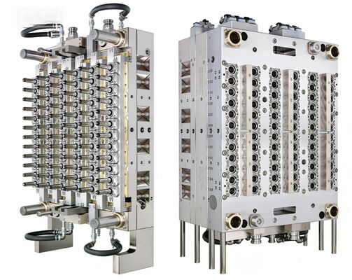 উচ্চ-গতির প্যাকেজিংয়ের জন্য ৭২ ক্যাভিটি পিইটি প্রিফর্ম মোল্ড