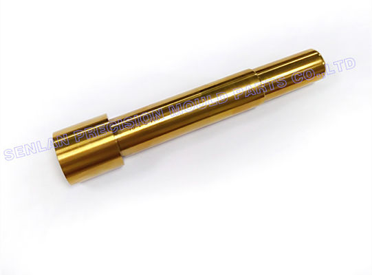 টিআইএন লেপযুক্ত স্টেপড কোর পিনস। H13 ডাই কাস্টিং এবং ইনজেকশন মোল্ডের জন্য নির্ভুল উপাদান।