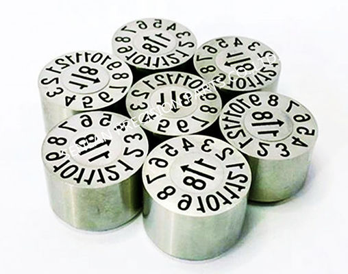 DEM স্ট্যান্ডার্ড SUS420 উপাদান প্লাস্টিক ইনজেকশন ছাঁচ উপাদান তারিখ চিহ্নিতকরণ তারিখ স্ট্যাম্প